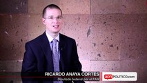 PERFIL: El diputado Ricardo Anaya Cortés dice 