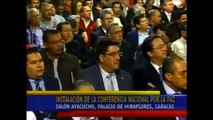 Lorenzo Mendoza (Presidente de Empresas Polar) le habla a Nicolás Maduro