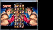 Super Street Fighter IV Mugen Gameplay: Ken VS Ryu