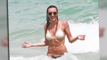 Katie Cassidy trägt einen niedlichen Bikini in Miami