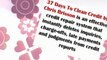 Bad Credit Repair - 37 Days to Clean Credit