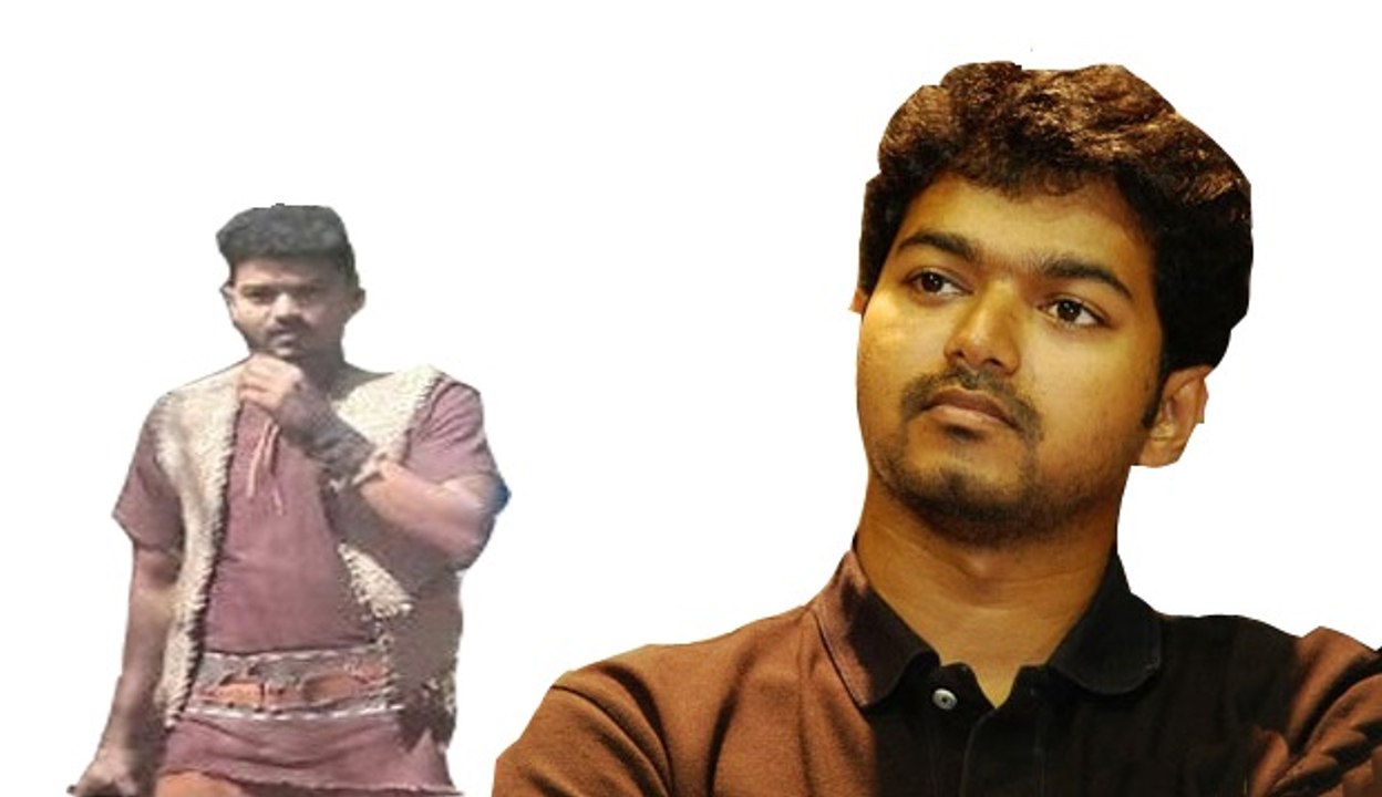 Vijay and Puli team irked with leaked photo  கடும் மன உளைச்சலில் புலி படக்குழு