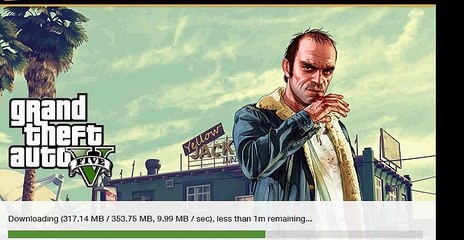 GTA V (updating) forever