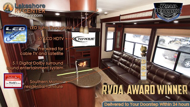 2016 Heartland Road Warrior Toy Hauler 5th Wheel RV