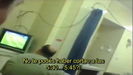 Médico se niega a atender a un paciente herido por ver Juego de Futbolde la Champions League
