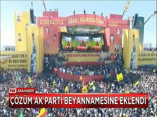Yolda kaybolan çözüm süreci Ak Parti beyannamesine eklendi