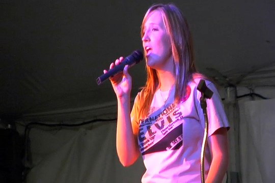 Ashleigh Mullens sings 'Loving Arms' Elvis Week
