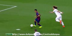 Neymar Goal Barcelona 1 - 0 PSG Champions League 21-4-2015
