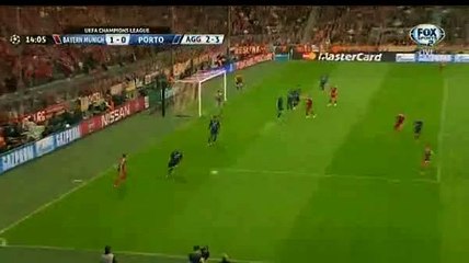 Bayern Munchen v. Porto 1-0 Tiago goal 21.04.2015
