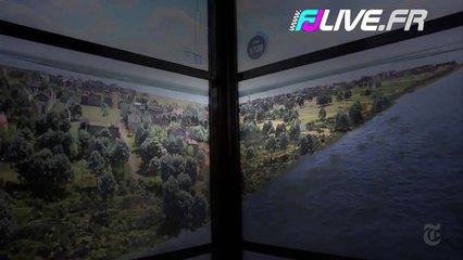 L'île de Manhattan (New York) de 1500 à 2014 vue du World Trade Center