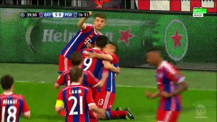 Bayern Munich v. FC Porto 5-0 Robert Lewandoski 21.04.2015