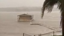 Powerful storm in Australia creates turbulent conditions for boats