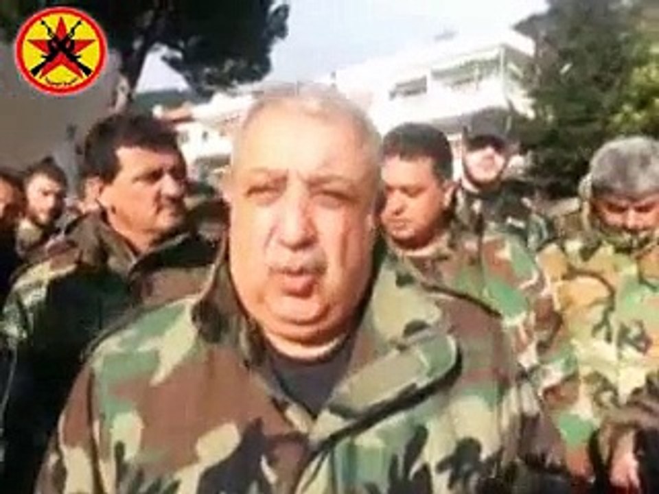 كلمة لقائد المقاومة السورية خلال... - المقاومـة السوريـة - ‬