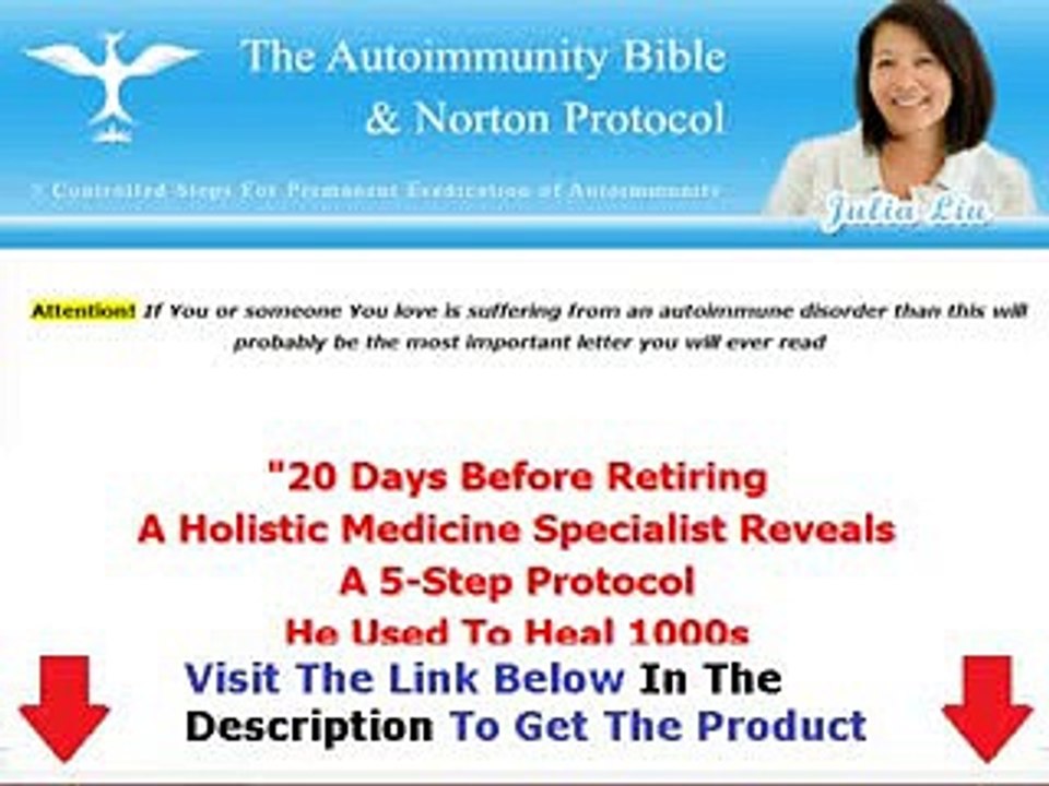 Autoimmunity Bible Get  Bonus + Discount