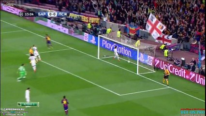 Barcelona 2 - 0 Paris Saint-Germain Goals and Highlights - Champions League