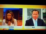David Cameron squirms on GMTV over new Two Faced Tory NHS claim