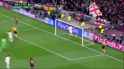 Barcelona 2 - 0 PSG All Goals and Full Highlights 21/04/2015 - Champions League