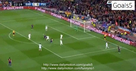Barcelona 2 - 0 PSG FULL Highlights Champions League 21-4-2015