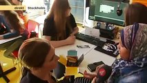 På tekla ska tjejerna lära sig teknik - Nyhetsmorgon (TV4)
