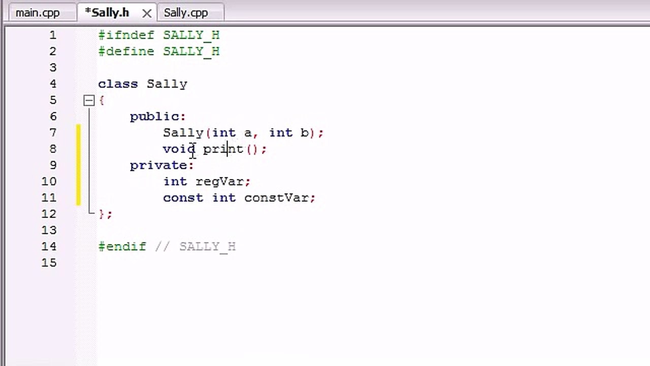Buckys C++ Programming Tutorials - 45 - Member Initializers