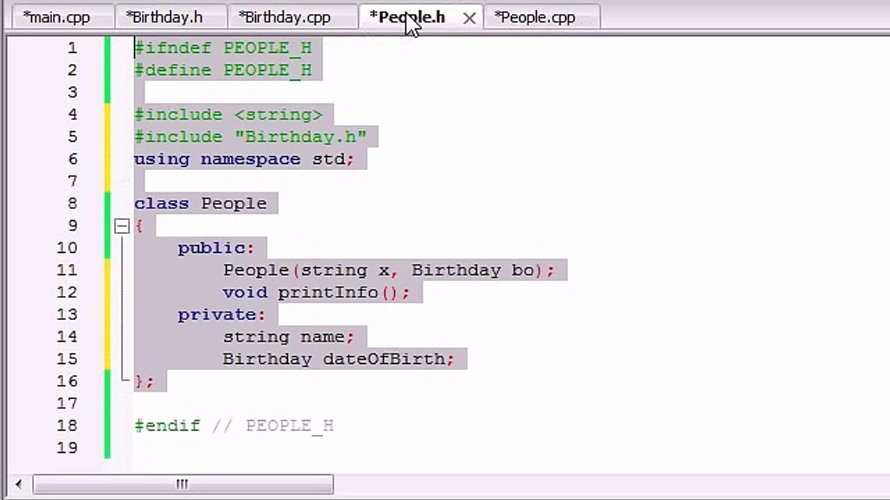 Buckys C++ Programming Tutorials - 47 - Composition Part 2