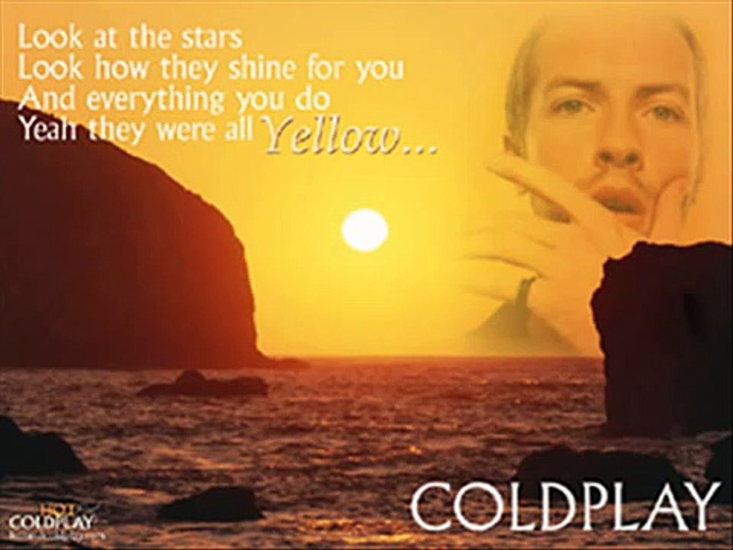 Coldplay Yellow Acoustic Version Video Dailymotion