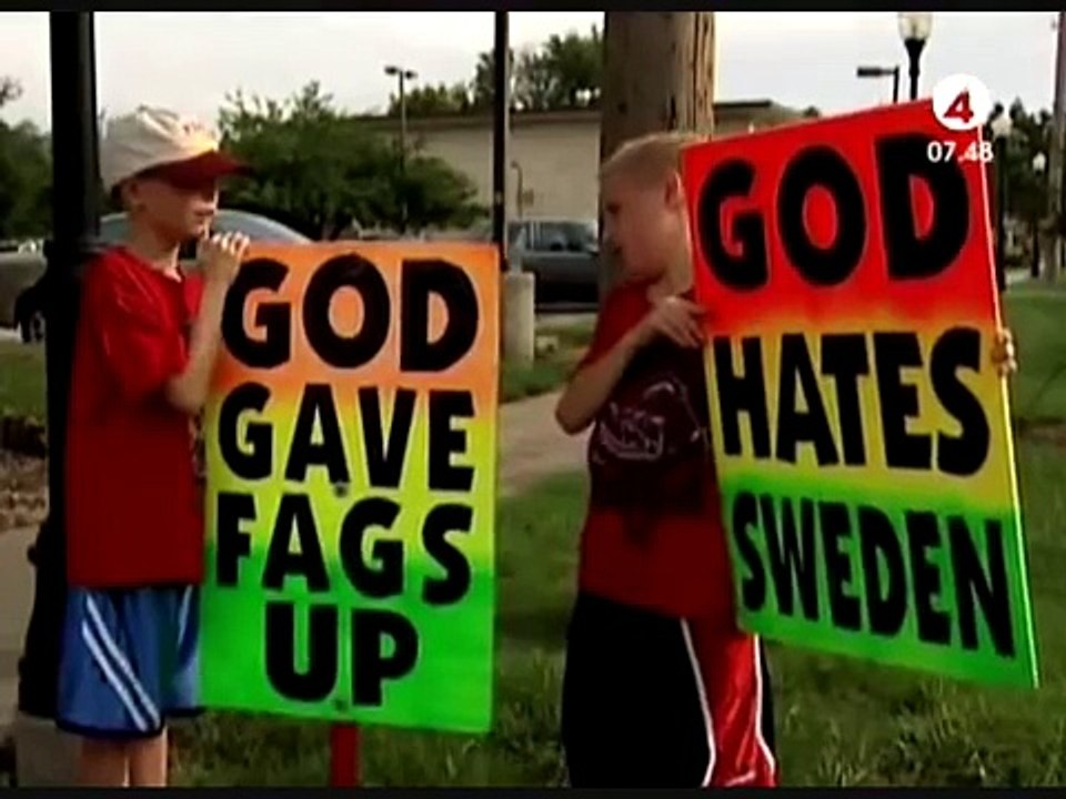 TV4 nyhetsmorgon Fred Phelps