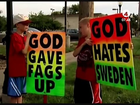 TV4 nyhetsmorgon Fred Phelps