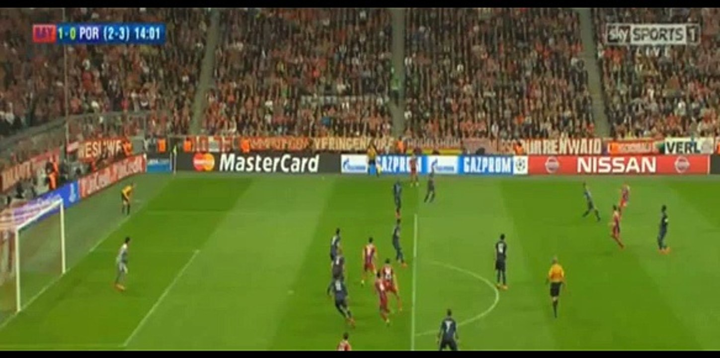 Thiago Alcantara 1-0 - Bayern Munich vs FC Porto - Champions 21/04/2015