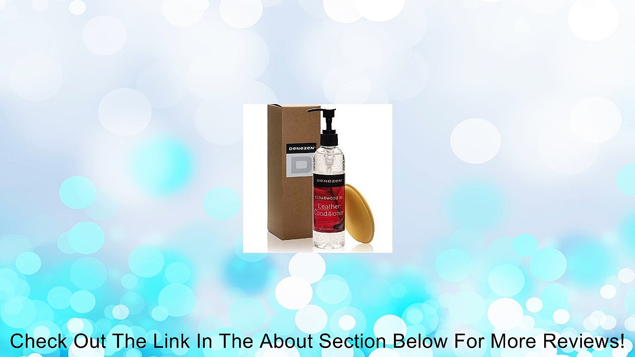 Cedarwood Oil Best Leather Conditioner and Treatment TRUMPS All Others. For Auto Interiors, Boots, Purses, Furniture, Saddles, Shoes, Handbags, Apparel, And More! PROTECTS And Extends Life Of New-Leather. REVITALIZES And Softens Stiff, Weathered-Leather.