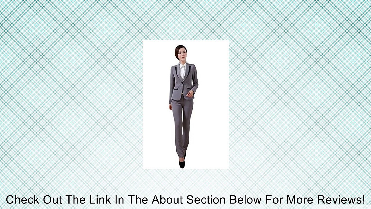 Shangya Women's Business Suit Blazer And Pants Review