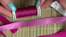 How I Make Hand Sewn Hair Bows DIY Tutorial