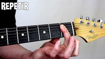 Practicar la cejilla, capo, barra para guitarra española, eléctrica, acústica, criolla(nivel 4)