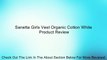 Sanetta Girls Vest Organic Cotton White Review