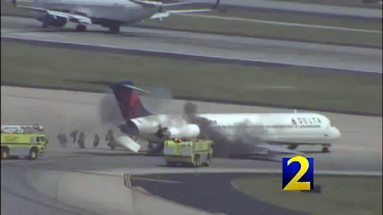 Delta Plane Fire Video
