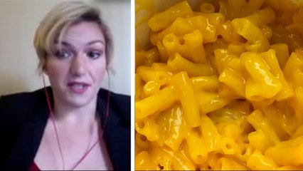 Kraft Mac & Cheese, minus the orange