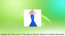 EnjoyBuys Crystal Two Piece Prom Dresses Long Mermaid Evening Gowns Review