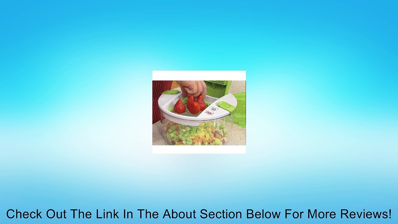 Genius Salad Chopper 19 Cup 6-pc Food Prep System Review