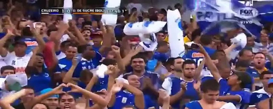 Cruzeiro 2 x 0 Universitario Sucre - Melhores Momentos - Copa Libertadores 21/04/2015