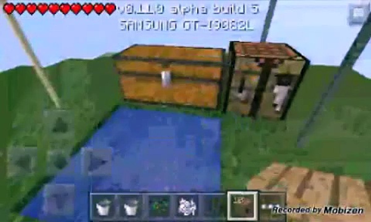 MINECRAFT-SKY BLOCK #1-A ILHA MAIS BIZARRA DE TODA