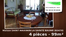 A vendre - Maison/Villa - SAINT MAXIMIN LA SAINTE BAUME (83470) - 4 pièces - 99m²