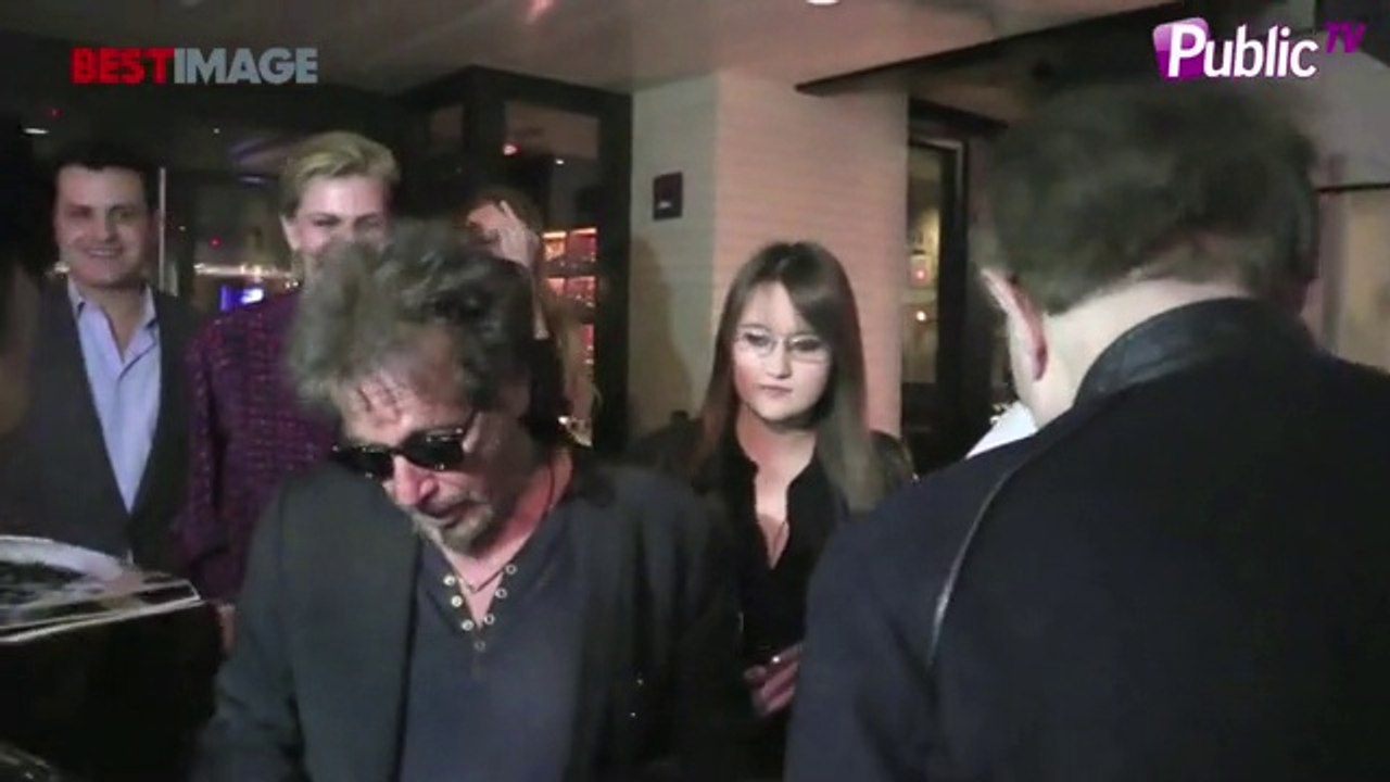 Exclu Vidéo : Al Pacino et Larry King : les tauliers en virée à Beverly Hills !
