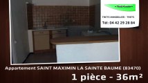A vendre - Appartement - SAINT MAXIMIN LA SAINTE BAUME (83470) - 1 pièce - 36m²