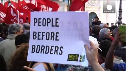 Libya detains 600 migrants as Europe struggles with tragedies