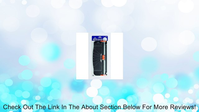 HFS Brand 12 Multipurpose Titanium Paper Cutter Trimmer, Paper Trimmer Review