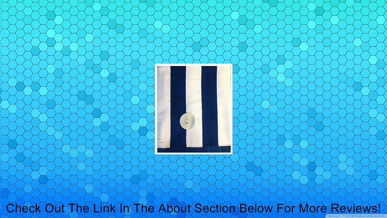 Charisma Resort Towel Vallerta Blue Cabana Dtripe Review