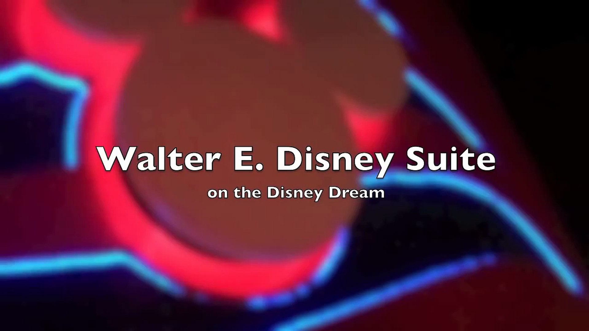 Disney Dream Walter E. Disney Suite