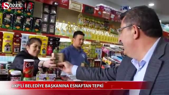 AKP'li belediye başkanına şok tepki!