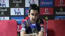 IPL 8 Gautam Gambhir Comments on Yusuf Pathans batting