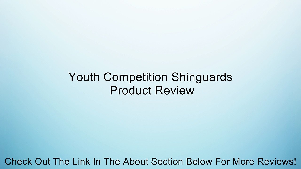 Youth Competition Shinguards Review